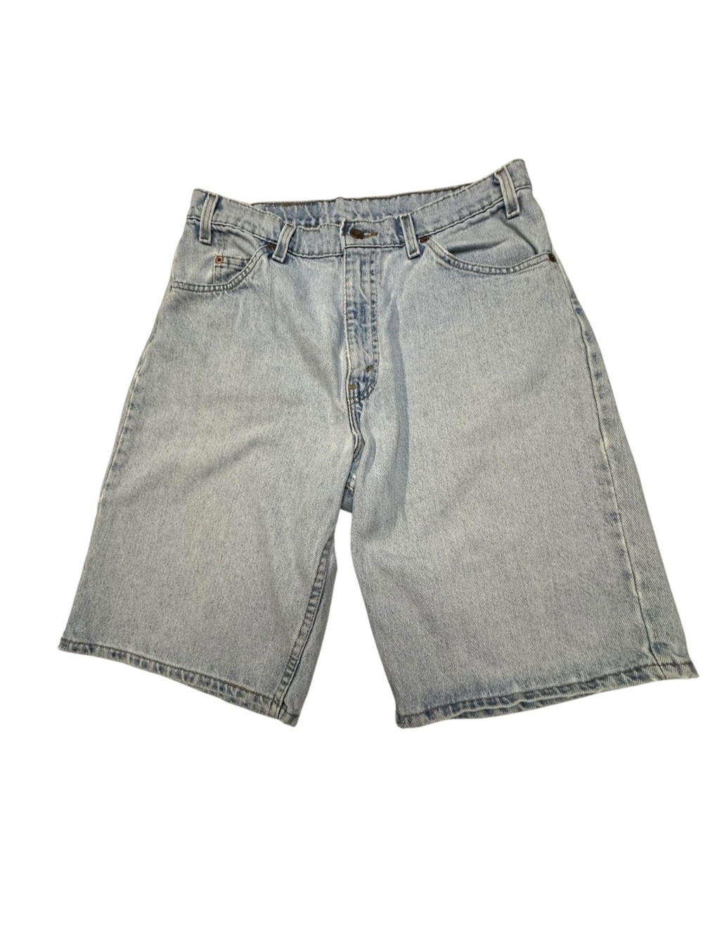 Vintage Levi’s 550 Orange Tab W33 Relaxed Fit Denim Jorts Shorts 90s